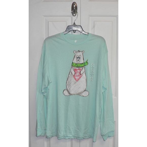 St. Jude Children's Research Hospital Kids Bear Long Sleeve Tee in Blue Glass LG - Picture 4 of 6